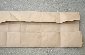 Easy Instructions For Making A Paper Bag Book Cover Paper Bag Books Paper Bag Book Cover Paper Book Covers