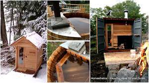 A kit takes an average of twenty hours to complete, while a custom design will take a few more weekends. 33 Inexpensive Diy Wood Burning Hot Tub And Sauna Design Ideas