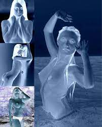 Nude Girls Collage II Invert X Ray Look Poster by Nepsha Astaforov Amoklv  Cristi M - Fine Art America
