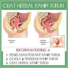 Peranakan jatuh tak boleh dibuat main kerana ia boleh menjejas keseluruhan tubuh. Rahim