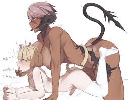 ffxiv, final fantasy xiv, miqote, nabibutter, 1boy - R34 Vault