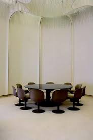 Pierre Paulin Interior Furniture Interior Dining Room Design