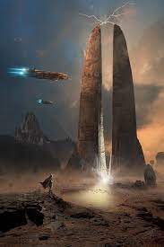 Sci Fi Desert Temple Scott Richard Imaginarystarships Desert Temple Sci Fi Sci Fi Concept Art