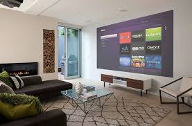 Lounge Room With Hd Lcd Projector Tv Screen Home Theater Seating Home Cinema Room Home Theater Rooms
