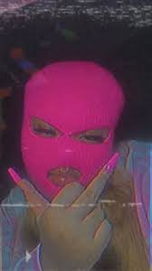 Because of the trendiness of the aesthetics, it can often be related to other aesthetics. Pink Ski Mask Instagram Itsmaliaa Pink Tumblr Aesthetic Ski Girl Gangster Girl