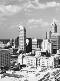 534 miles or 859 km Indianapolis
