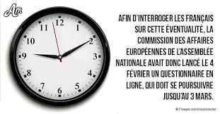 Question Sur Le Changement D Heure 8 Francais Sur 10 Souhaitent Mettre Un Terme A Ce Changement Regulier
