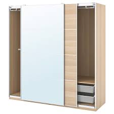Pax Mehamn Auli Schrankkombination Eicheneff Wlas Spiegelglas Ikea Osterreich In 2020 Spiegelglas Ikea Schrank