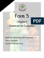 Form 5 chapter 2 part 1 by ahmad 1. Chemistry Folio Form 5 Chapter 5 Chemicals For Consumers Soap Detergent