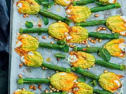 Fleurs De Courgettes Farcies Recettes Recette Fleur De Courgette Farcie Recette Fleur De Courgette Courgettes Farcies