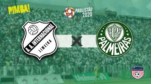 Fim da era d'alessandro é destaque neste sábado entre internacional e palmeiras. Inter De Limeira X Palmeiras Ao Vivo Paulistao 2020 Rapido No Ar