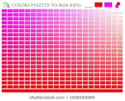 pink color palette stock vectors images vector art