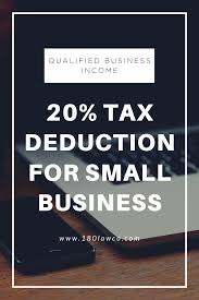 Qualified Business Income Deduction Qbi Tax Deductions For Small Business Tax Deductions Business Checklist Small Business