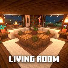 Executivetree Minecraftbuilds On Instagram Minecraft Living Room Design A Small Livi Minecraft Interior Design Cute Minecraft Houses Easy Minecraft Houses