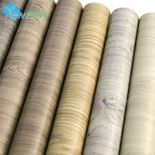 Pvc Waterproof Self Adhesive Wallpaper Roll Furniture Cabinets Vinyl Decorative Film Wood Grain Stickers For Diy Home De Wallpaper Furniture Wood Adhesive Wood
