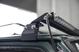 Universal Led Light Bar Brackets 50 Gutter Mount Ks Overland Evolution Off Road Accesories