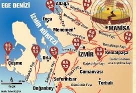 Türkiye'nin deprem tehlike haritası 22 yıl sonra yenilendi. Izmirlilerin Kabusu 17 Fay