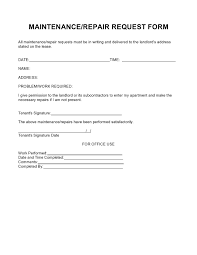 If your request is for urgent maintenance please contact our office if during business hours or if after hours, use the emergency number on your tenancy agreement or as supplied by excel rentals. 54 Maintenance Request Form Templates Free á… Templatelab