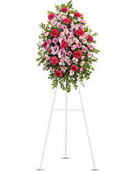Gentle Thoughts Spray Sympathy Arrangement Teleflora