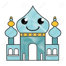 Grated Smile Taj Mahal Kawaii Cartoon Royalty Free Cliparts Vectors And Stock Illustration Image 96094257 White mosque illustration, taj mahal travel icon, taj mahal painted pattern, watercolor painting, building, symmetry png.