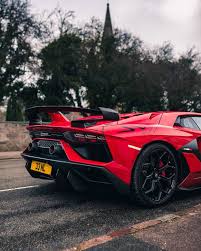 Lamborghini Aventador Super Veloce Jota Painted In Rosso Mars Photo Taken By Callumbough On Instagram Owned By Sports Cars Luxury Luxury Cars Super Cars
