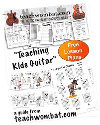 Easy guitar songs for kids: Easy Kids Guitar Songs Using The Chords That Children Should Learn First
