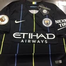 Home club premier manchester city 18/19 manchester city away yellow football socks. Man City Away 18 19 Jersey Sports Sports Apparel On Carousell