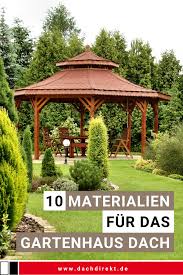 Mit Holzschindeln Schiefer Oder Einem Grundach Decken Sie Ihr Gartenhaus Dach Nachhaltig Doch Wie Steht Es Um Das Eigengewi In 2020 Outdoor Structures Gazebo Outdoor