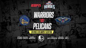 Do not miss pelicans vs warriors game. Yobaysdybazeem