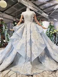 See more ideas about wedding bouquets, bridal bouquet, wedding. Ostty Light Blue V Neck One Shoulder Long Tail Wedding Dress Os009 Blue Wedding Dresses Wedding Dresses With Flowers Wedding Dress Cap Sleeves