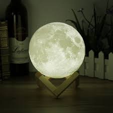 12cm Magical Two Tone Moon Table Lamp Usb Rechargeable Luna Led Night Light Touch Sensor Gift Indoor Lighting From Lights Lighting On Banggood Com Night Light Lamp Night Light Led Night