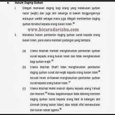 Boleh ke bagi daging korban kepada orang bukan islam? Persatuan Membawang Dan Mendaging Pemabahagian Daging Korban Wattpad