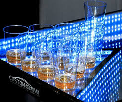 This video shows you how easy a beer pong table is to set up, we take you through step by step on setting up your beer pong table and how to arrange your cups. Light Up Musical Beer Pong Table