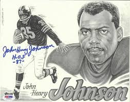 John Henry Johnson Signed Autographed 8x10 Photo PSA/DNA San Francisco  49ers HOF