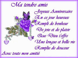 Ma Tendre Amie Joyeux Anniversaire Joyeux Anniversaire Mon Amie Joyeux Anniversaire Citation Texte Anniversaire Amie