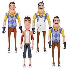 Hello Neighbor Series 1 Action Figure Case Hello Neighbor Action Figures Figures