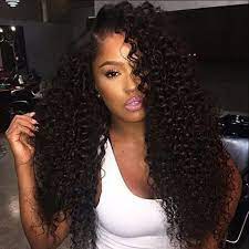 It can be dressed up or down, and curls add interest to it as a look. Lace Closure Silk Base Closure 487 Curly Weave Hairstyles Long Hair Styles Indian Human Hair