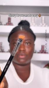 Snatch those brows with ease ! Our G305firm angle brush gives you that  sharp, precise finish while making concealing a total breeze  👌🏾#evitajosephbrushes , Available in store and online at ...