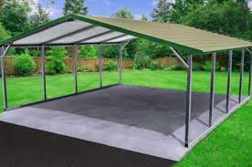 They are normally attached to your house or building and sealed underneath your metal roof or shingles. Metal Rv Covers Steel Rv Covers Metalcarports Com