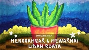 Menulis huruf ba untuk anak yg jujur dan bu yang tidak. Menggambar Tema Tanaman Obat Lidah Buaya Anak Paud Tk Mewarnai Gradasi Mudah Draw Plant Oil Pastel Youtube