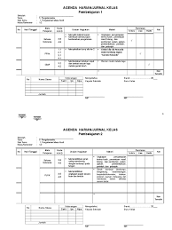 Download jurnal harian kelas 4 semester 2. Agenda Harian Kelas 1 Tema 5 Pdf