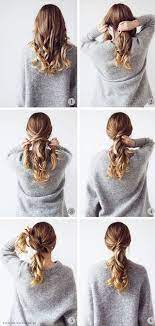 Hairstyles Step By Step Very Simple And Beautiful For School Trendstutor Hair Styles Medium Hair Styles Chic Hairstyles