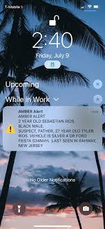 Cell phones have had the ability to receive amber alerts since 2005 through an sms text message based program called the wireless amber alert program. My Iphone Silenced An Amber Alert Using Ios 15 S Focus Mode Matridox