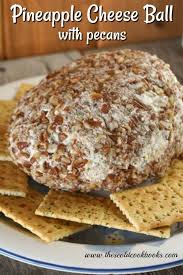 Pineapple Cheese Ball With Pecans Recipe These Old Cookbooks Cheese Ball Recipes Easy Pecan Recipes Cream Cheese Balls Recipe