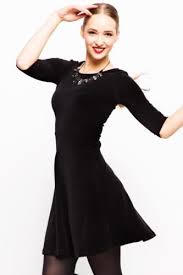 Siyah Siyah Kadin Kadife Elbise 309090 Defacto Elbise Elbise Modelleri The Dress