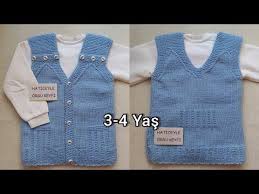 Alp Cocuk Yelegi Yapimi 3 4 Yas Cep Ve Kusak Suslemeli Kolay Sik Ata Efe Damat Bebek Yelek Tarifi Youtube Bebek Yelek Yelek Baby Knitting Patterns