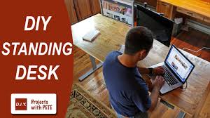 Feel comfortable when working at standing desk? Diy Plywood Top For A Standing Desk Diy Pete Stand Modern Youtube