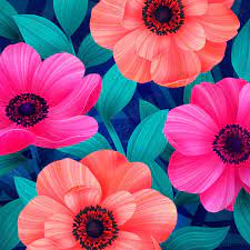 Il sistema più completo per la ricerca di immagini sul web. Sfondo Tropicale Luminoso Con Fiori Rosa E Corallo Bellissimi Anemoni Vettore Stock Crushpixel