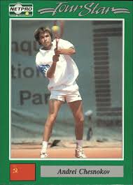 1991 NetPro Tour Stars 42 Andrei Chesnokov RC - NM-MT