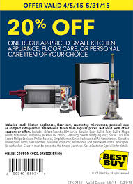 20 Off A Single Appliance At Best Buy Or Online Via Promo Code Save20spring Best Buy Coupons Cool Things To Buy Free Printable Coupons